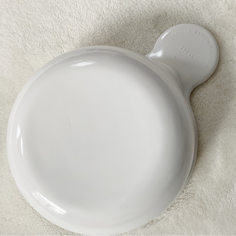 Vintage CorningWare Grab-It Bowls P-150-B White Pyroceram Set of 2 USA - Picture 10 of 12